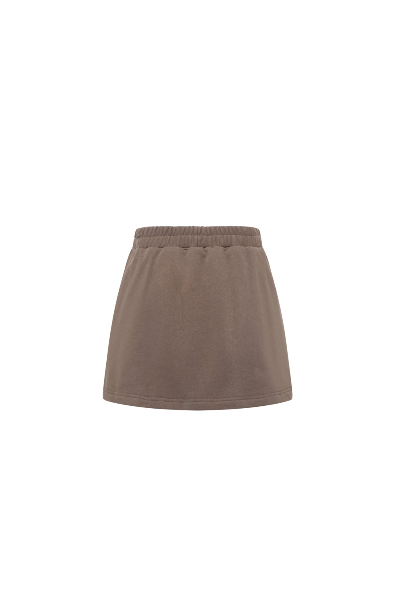 Brown Cargo Pocket Mini Skirt - Set