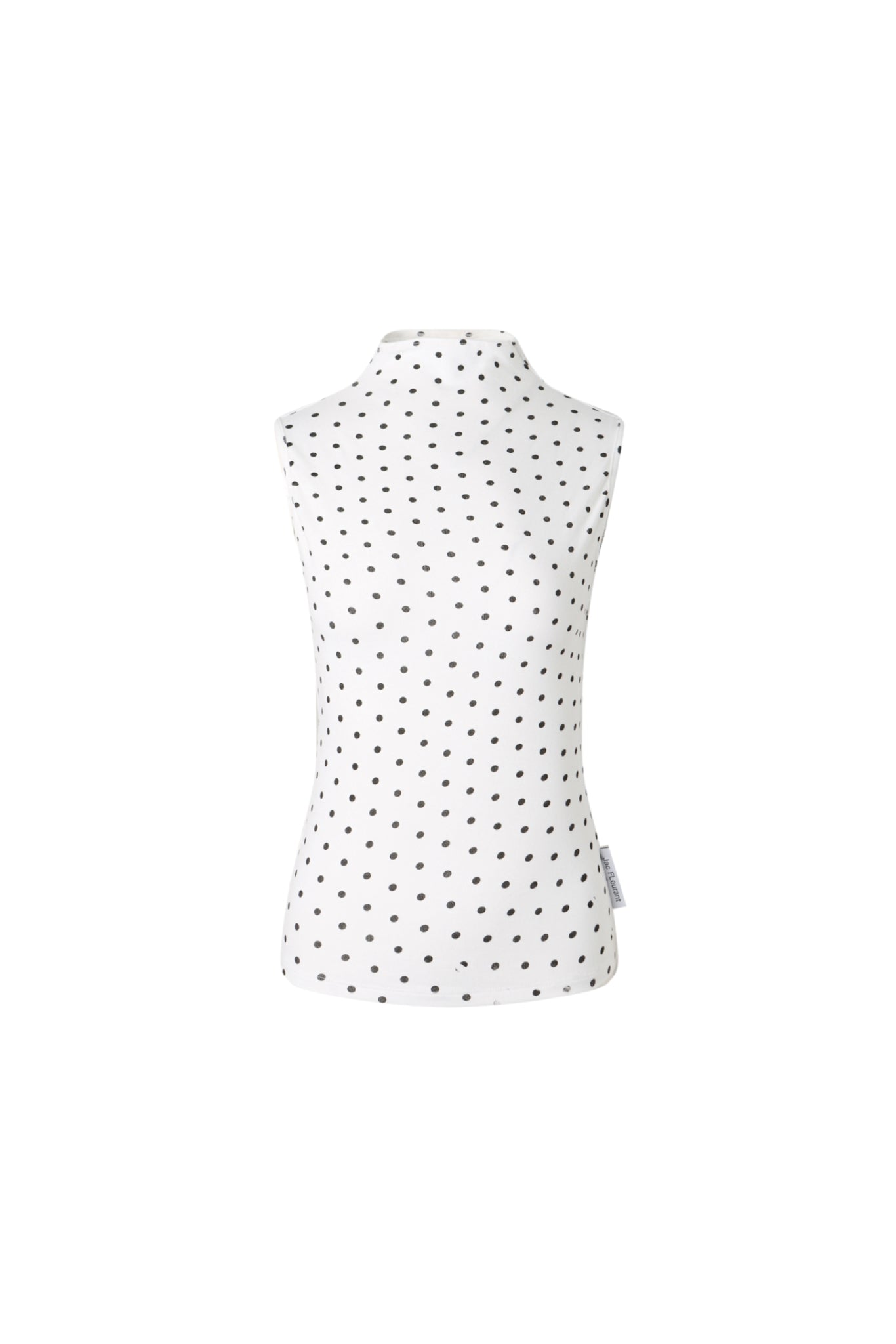 Polka Dot Sleeveless Top