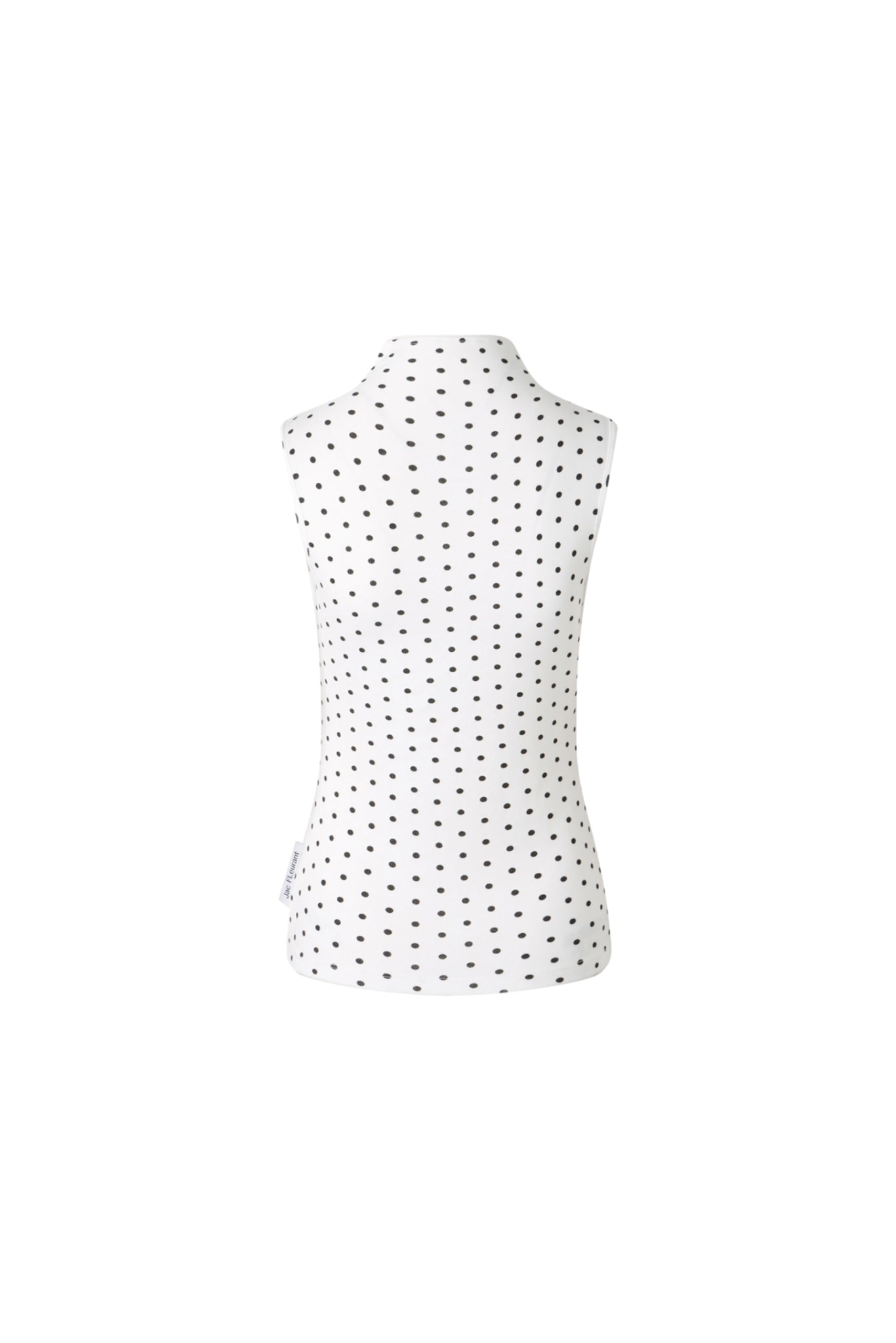 Polka Dot Sleeveless Top