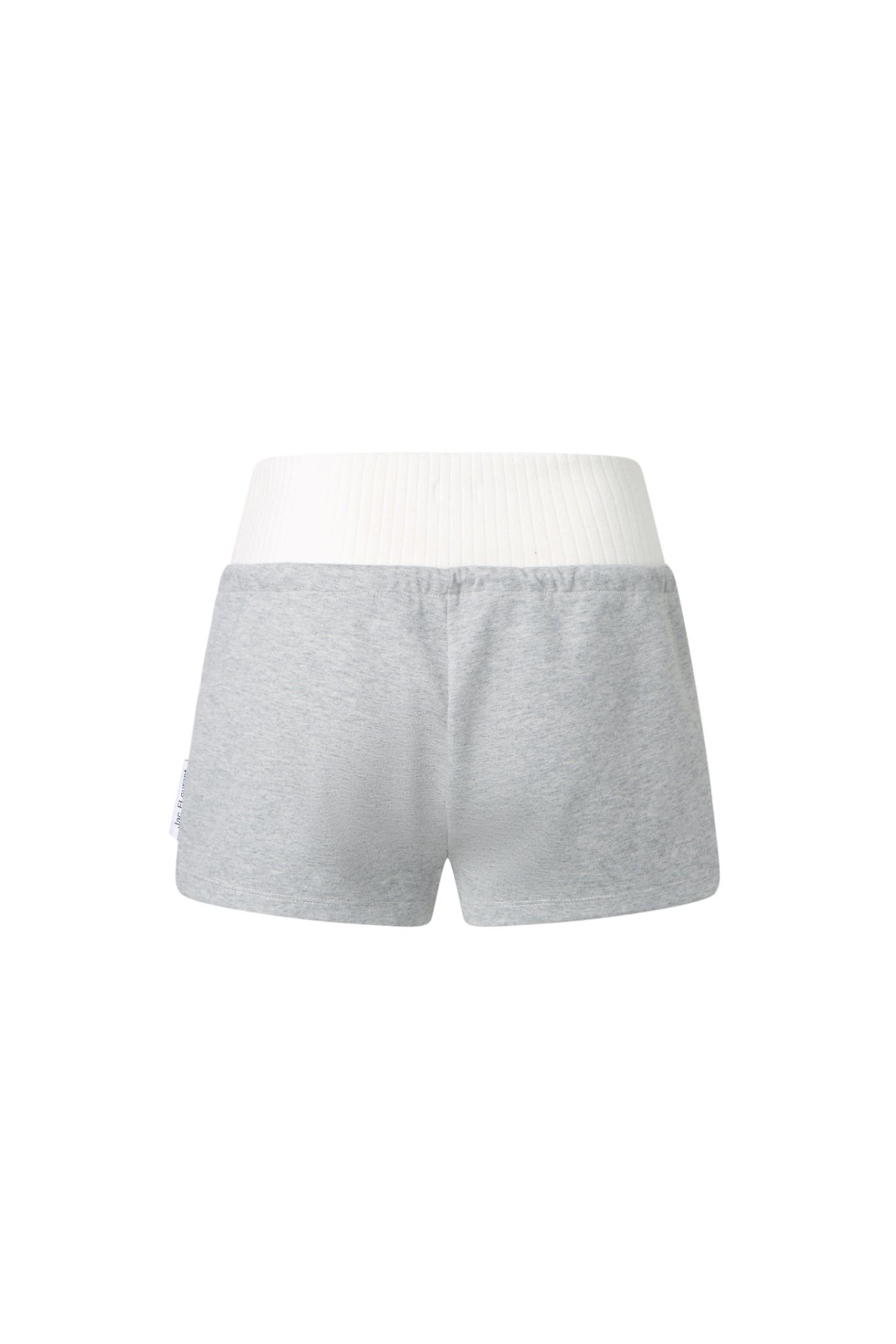 Knit Panel Grey Shorts - Set