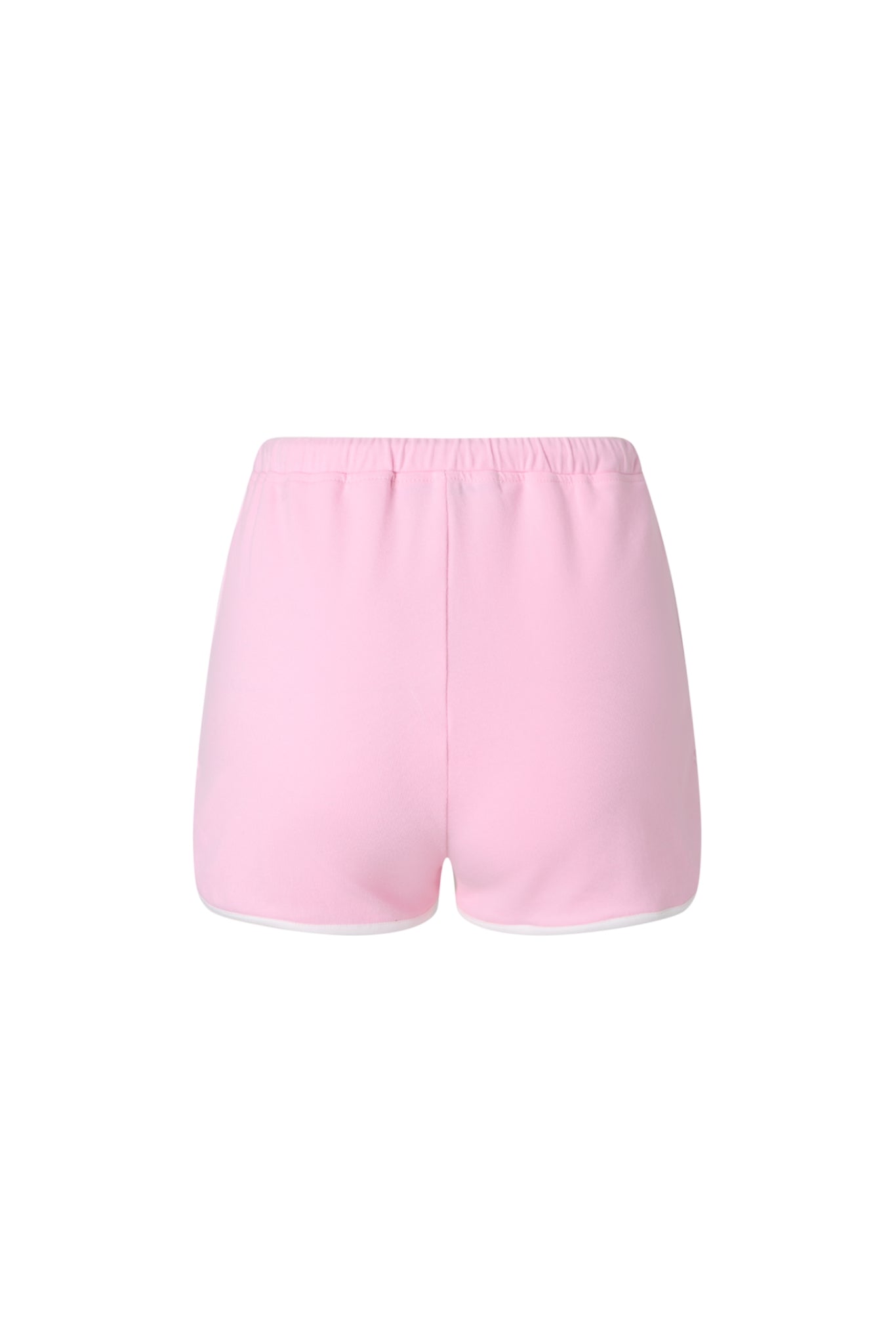 Pink & White Trim Shorts - Set