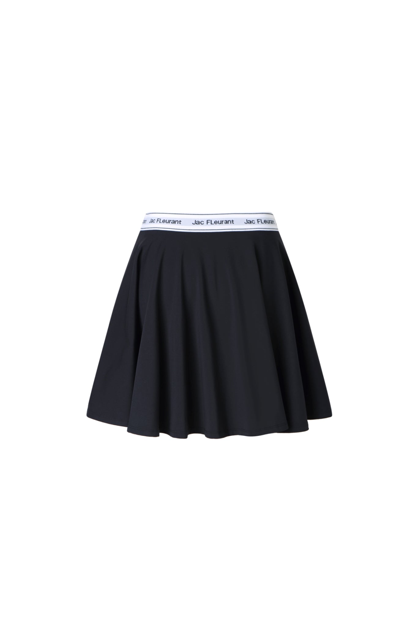 Elastic Rib Logo Tennis Skirt - Set