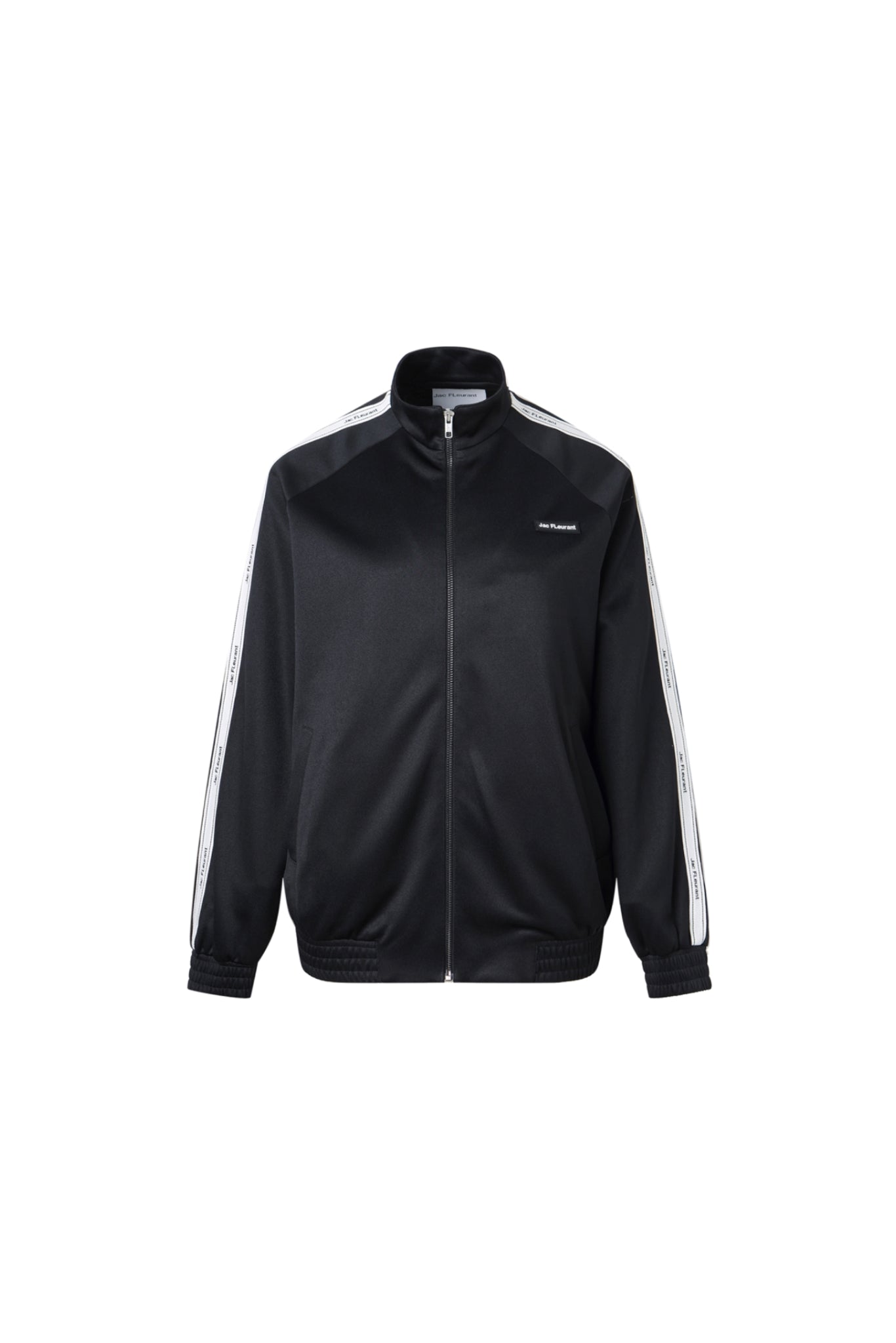 Black Side Logo Tennis Jacket - Set