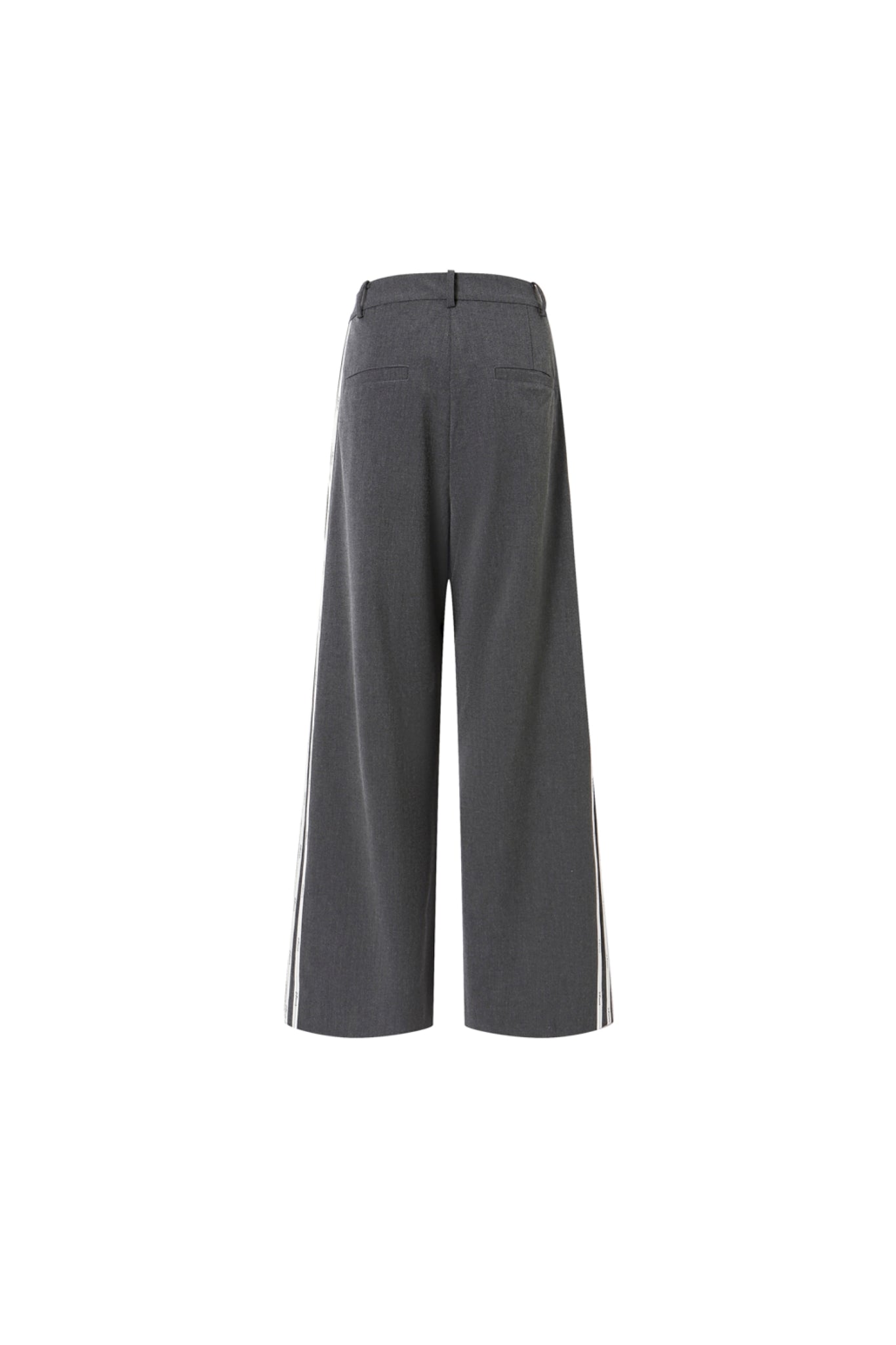 Side Ribbing Panel Trousers