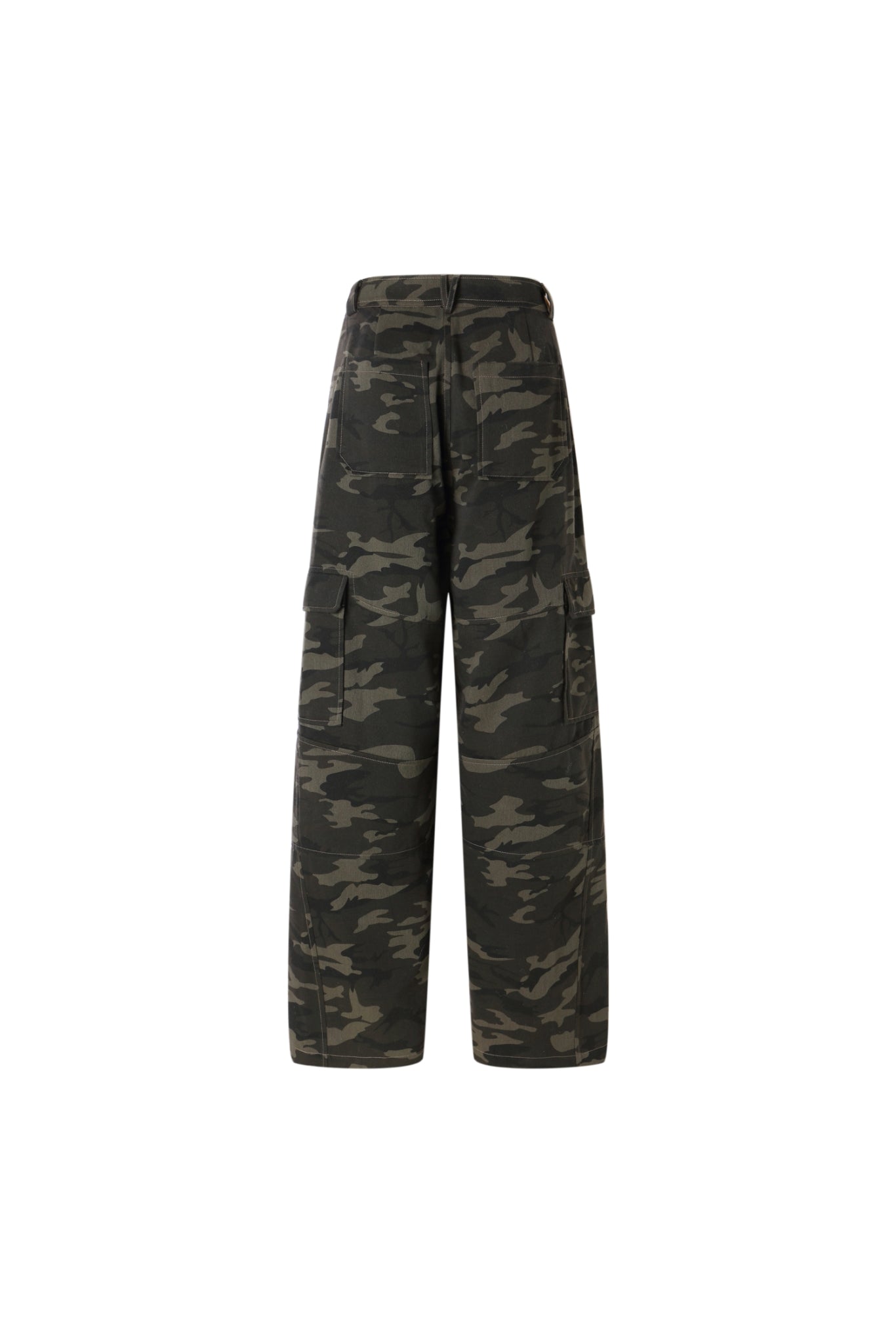 Cargo Pocket Camo Pants
